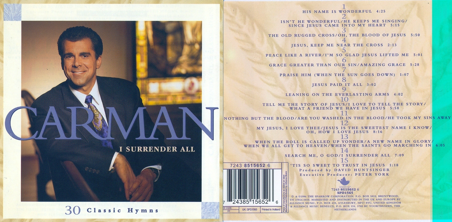 CARMAN I Surrender All