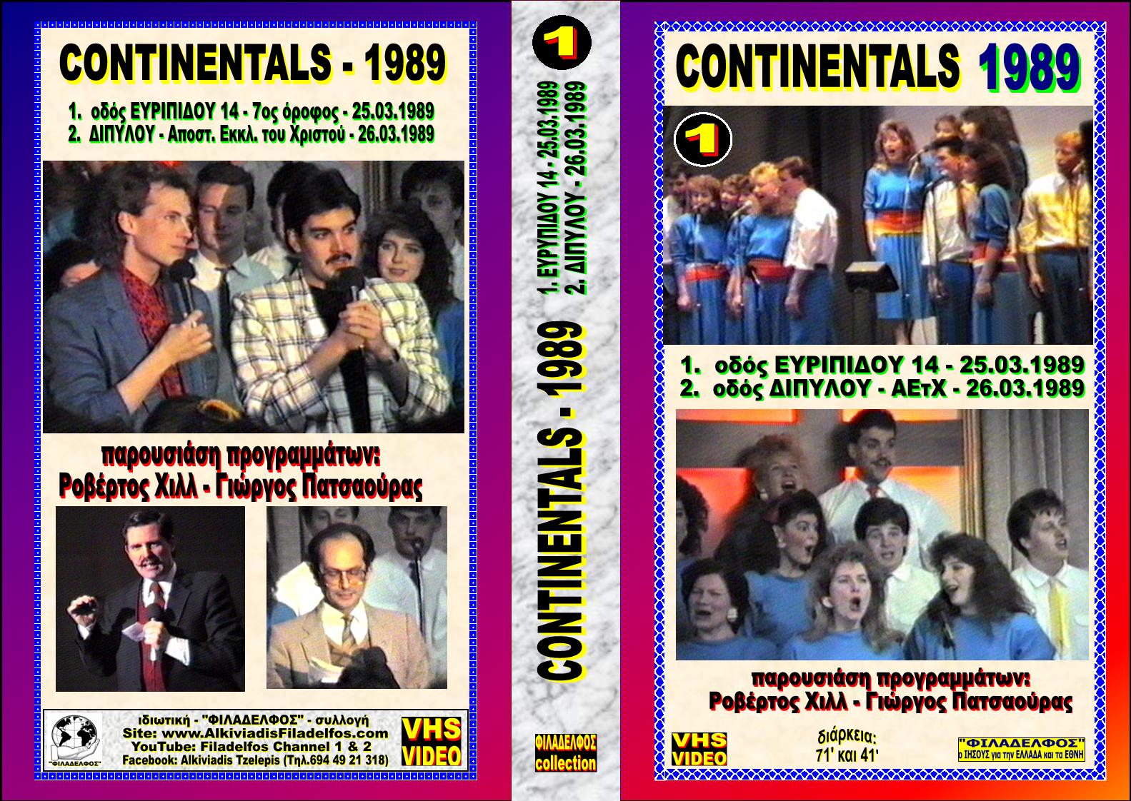 CONTINENTALS 1989