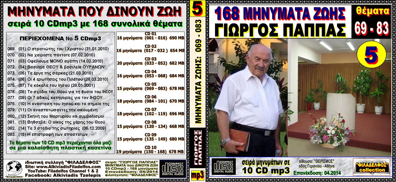 PAPPAS MHNYMATA ZOIS 16